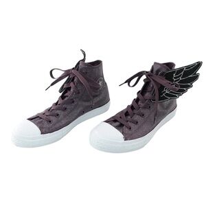 Converse Chuck Taylor All Star Fairy Dust High Top Sneaker Purple w/ Wings Sz 5